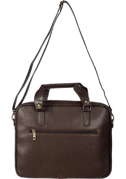 Kahve PLEVR6752 Evrak Çantası