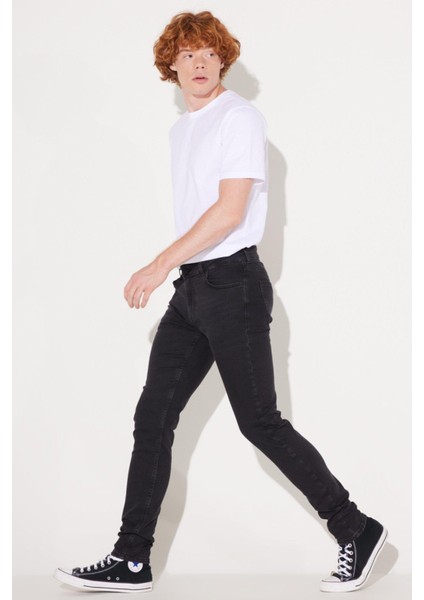 Malone Skinny Jean Pantolon Dark Westport