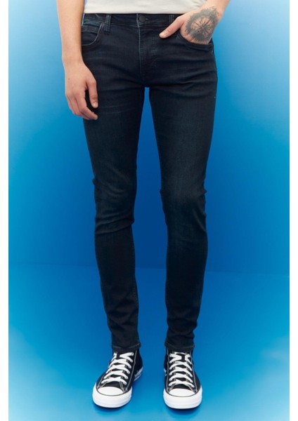 Malone Skinny Fit Normal Bel Denim Esnek Jean Kot Pantolon