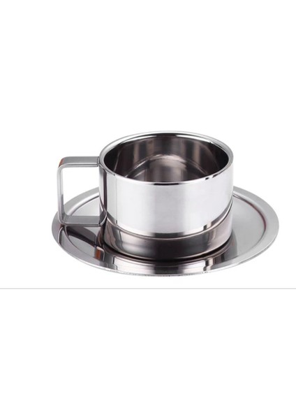 Kupa Kahve Yaratıcı Kupalar Arapça Kahve Fincanı Hediye Için Anne Paslanmaz Çelik Gözlük Çay Çay Bardağı ve Daire Setleri Için Setleri Sofra | Kupalar (Yurt Dışından)