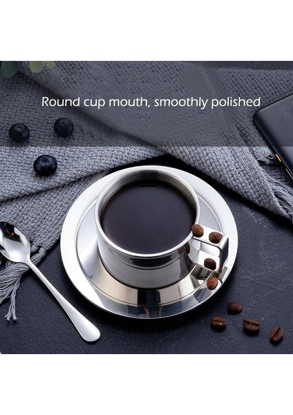 Kupa Kahve Yaratıcı Kupalar Arapça Kahve Fincanı Hediye Için Anne Paslanmaz Çelik Gözlük Çay Çay Bardağı ve Daire Setleri Için Setleri Sofra | Kupalar (Yurt Dışından) modelleri