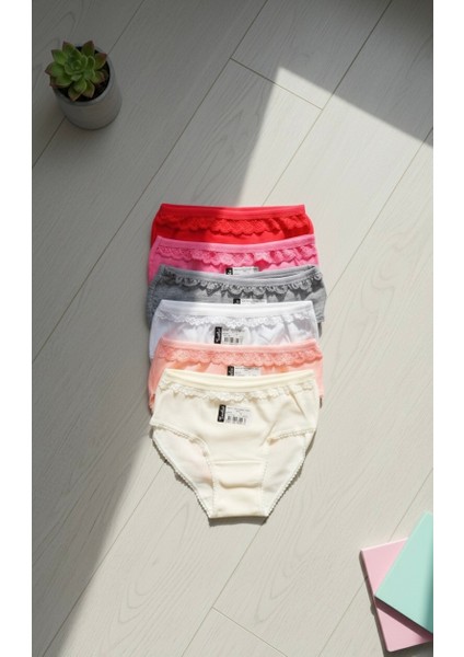 Kız 12‘li Çocuk Kilot Pamuklu Bikini fiyatları