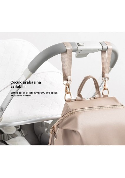 Japon Hafif Büyük Kapasiteli Anne ve Bebek Bezi Saklama Çantası (Yurt Dışından) indirimleri