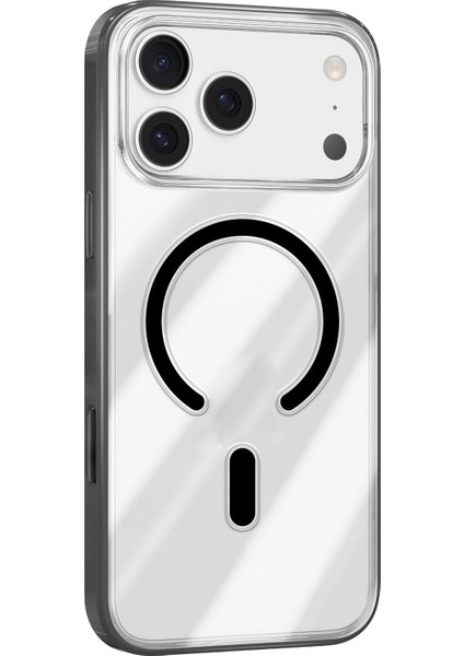 iPhone 17 Pro Max Için Magsafe Pc+Tpu Uygulaması (Yurt Dışından)