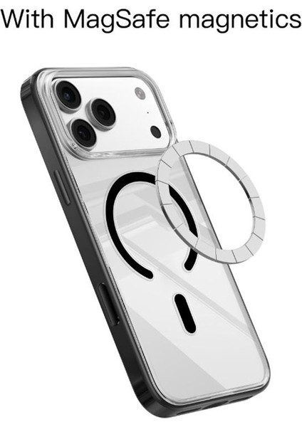 iPhone 17 Pro Max Için Magsafe Pc+Tpu Uygulaması (Yurt Dışından) modelleri