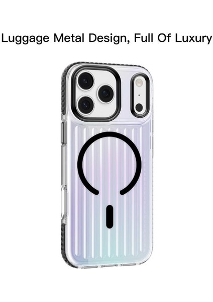 iPhone 17 Pro Max Için Rainbow Magsafe Telefon Kılıfı (Yurt Dışından) fiyatları