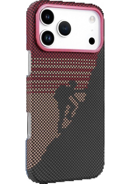 Apple iPhone 17 Pro Max Vega Magsafe Kapak - Kırmızı modelleri