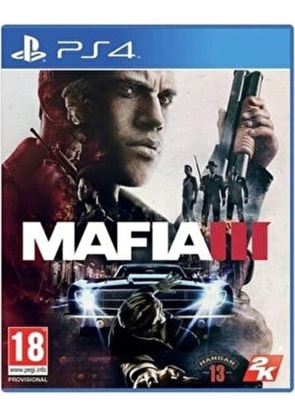 Mafia 3 III Aksiyon-Macera Oyunu PS4 İçin 18 Yaş Üstü Tek Oyuncu Deneyimi fiyatları