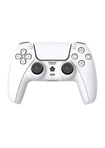 P4 Plus Kablosuz Oyun Kolu Beyaz Playstation 4 İçin Çift Şok ve Bluetooth Özellikli fiyatları