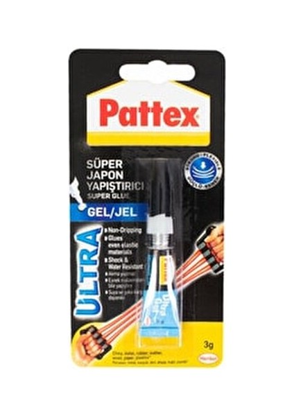 Ultra Gel Yapıştırıcı 3g Non-Dripping Özelliği ile Kolay Uygulama fiyatları