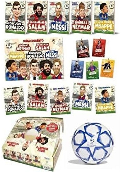 Efsane Futbolcular 5 Kitap Set fiyatları
