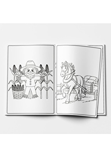 İlk Boyama Kitabım - Çiftlik