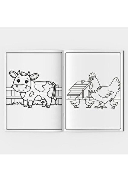 İlk Boyama Kitabım - Çiftlik