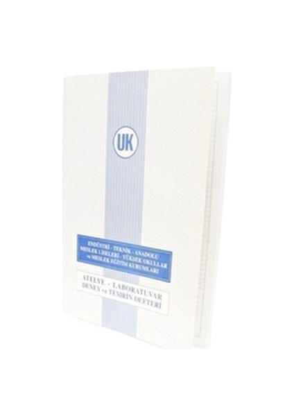 Atelye Laboratuvar Deney ve Termin Defteri 100 Sayfa Beyaz Renkli Kullanıma Uygun fiyatları