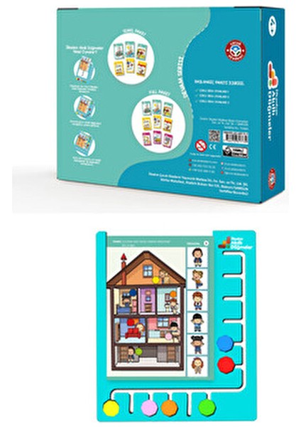 İlkadım Akıllı Düğmeler 4 Yaş Full Paket