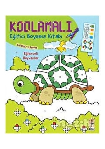 Kodlamalı Eğitici Boyama Seti (4 Kitap)