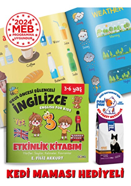 Okul Öncesi İngilizce Seti 5 Kitap indirimleri