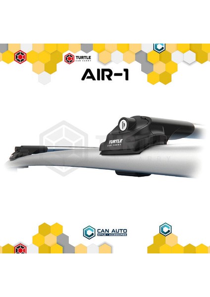 Air-1 Volkswagen Passat Variant (B7) Estate 2010-2011-2012-2013-2014 Modeller için Portbagaj Ara Atkı Seti, Siyah