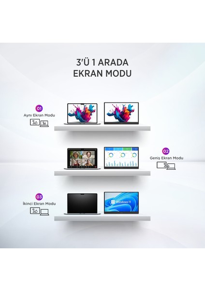 JDP15 15,6″ 60Hz Full Hd Taşınabilir IPS Monitör