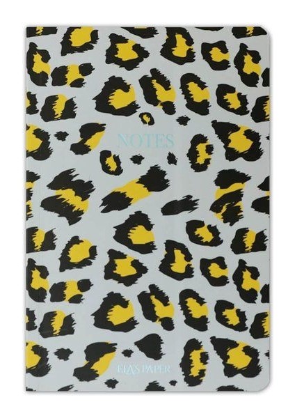 Leopar Gri Defter