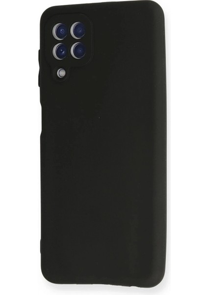 Samsung Galaxy A22 Kılıf First Silikon - Siyah modelleri