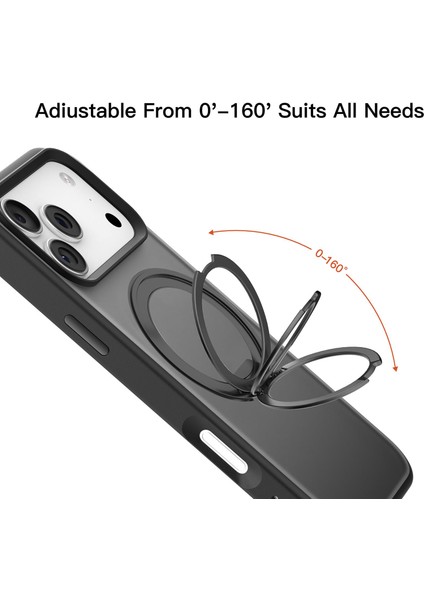 iPhone 17 Pro Max Için Magsafe Manyetik Tutucu Telefon Kılıfı (Yurt Dışından) fırsatları