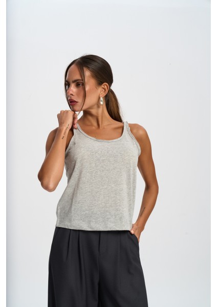 Salnor Basic Gri Crop