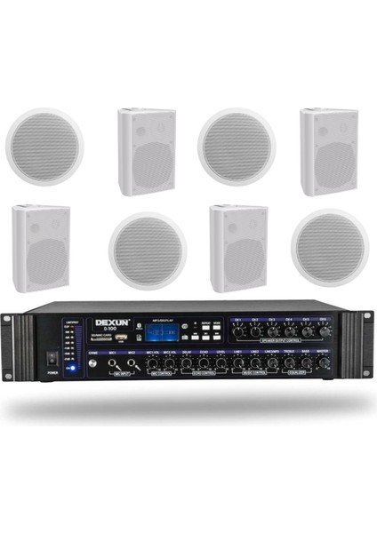 Alçıpan Sütun Hoparlör Mağaza Dükkan Kafe Seslendirme ve Okul Anons Sistemi fiyatları