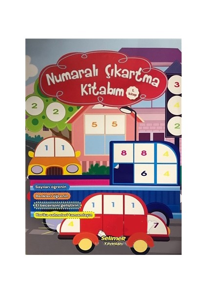 Numaraları Çıkartma Kitabım (4 Kitap Takım)