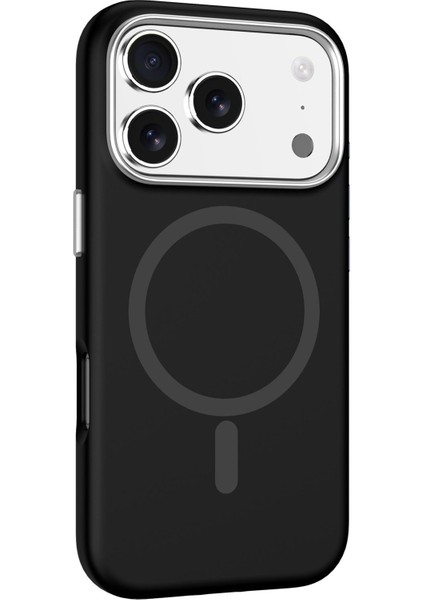 iPhone 17 Pro Için Sıvı Silikon Magsafe Telefon Kılıfı (Yurt Dışından)