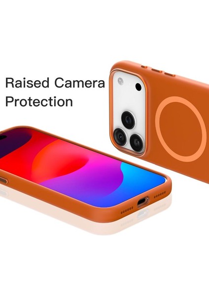iPhone 17 Pro Için Sıvı Silikon Magsafe Telefon Kılıfı (Yurt Dışından) fırsatları