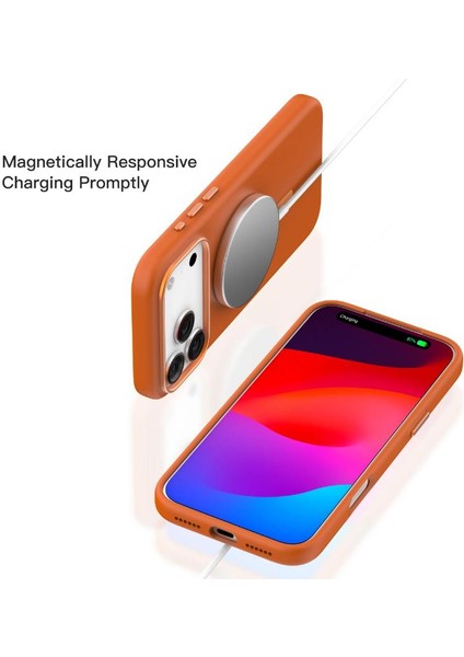 iPhone 17 Pro Için Sıvı Silikon Magsafe Telefon Kılıfı (Yurt Dışından) indirimleri