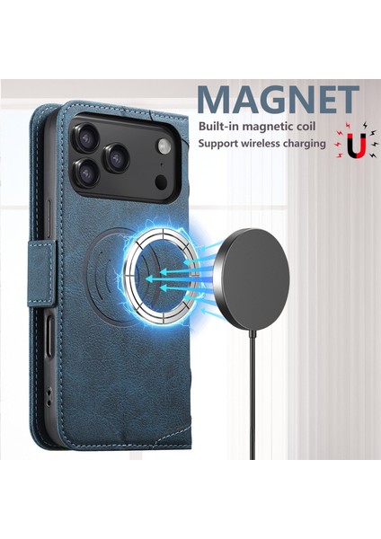 iPhone 17 Pro Max Için J07 Deri Telefon Kılıfı (Yurt Dışından) fırsatları