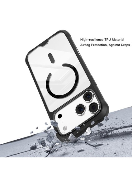 iPhone 17 Pro Için Clear Armor Magsafe Telefon Kılıfı (Yurt Dışından) modelleri