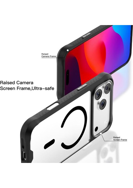 iPhone 17 Pro Için Clear Armor Magsafe Telefon Kılıfı (Yurt Dışından) indirimleri