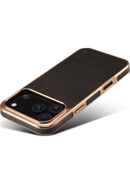 iPhone 17 Pro Için Yağlı Mumlu Deri Kılıf (Yurt Dışından) indirimleri