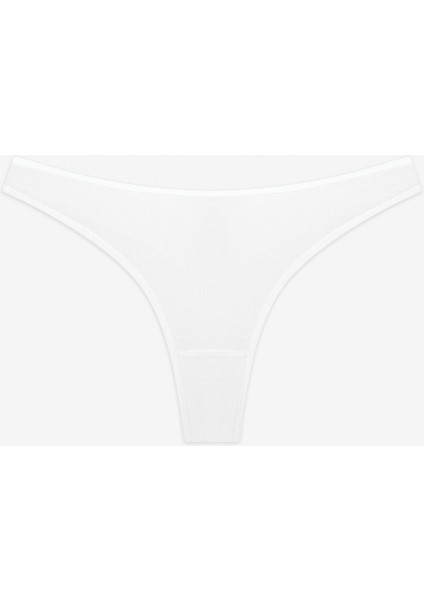 New Basic Çok Renkli 3lü Pamuklu Tanga Külot