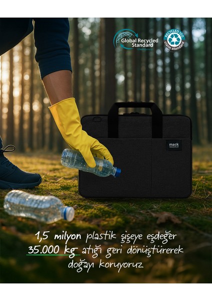 MCC-701 14.1'' City Fit Notebook Çantası Siyah