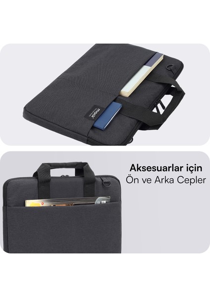 MCC-701 14.1'' City Fit Notebook Çantası Siyah