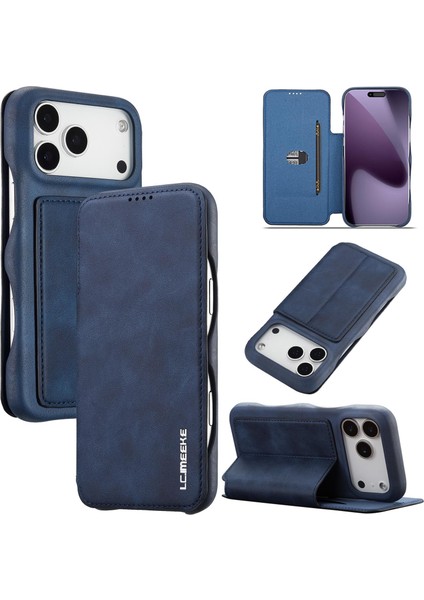 Lc Ancient S Deri Telefon Kılıfı iPhone 17 Pro Max Için (Yurt Dışından)