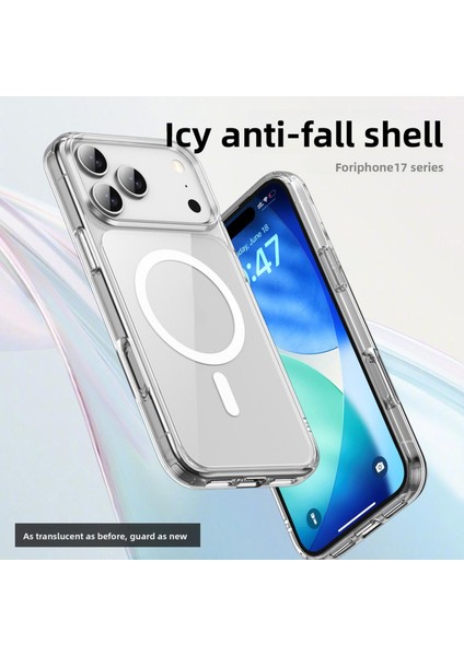 iPhone 17 Pro Max Için Şeffaf Magsafe Düşmeye Karşı Korumalı Telefon Kılıfı (Yurt Dışından) fiyatları