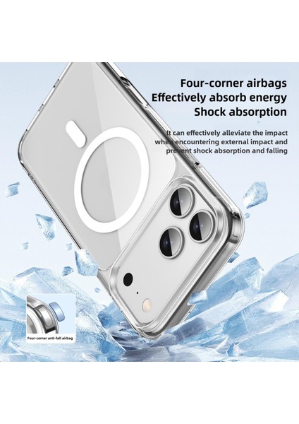 iPhone 17 Pro Max Için Şeffaf Magsafe Düşmeye Karşı Korumalı Telefon Kılıfı (Yurt Dışından) indirimleri