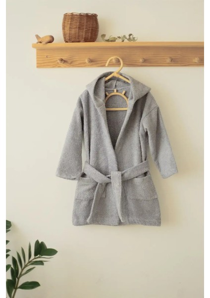 Özel Buldan Dokuması %100 Saf Pamuk Çocuk Bornozu modelleri