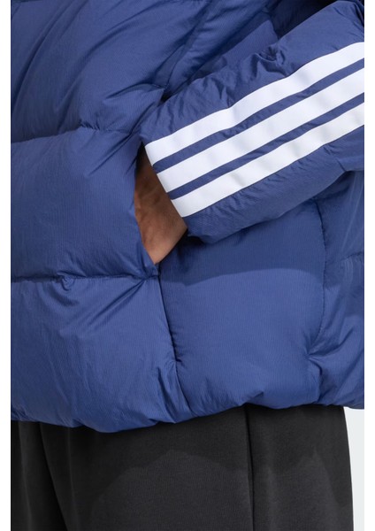 Erkek Mavi Mont Essentials Climawarm 3-Stripes Puffer Down indirimleri