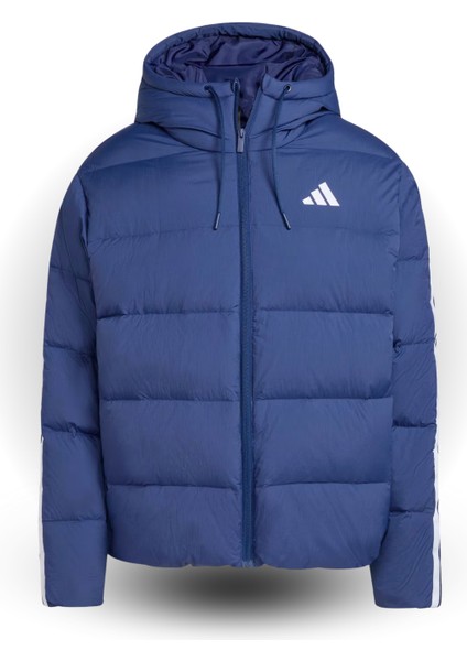 Erkek Mavi Mont Essentials Climawarm 3-Stripes Puffer Down