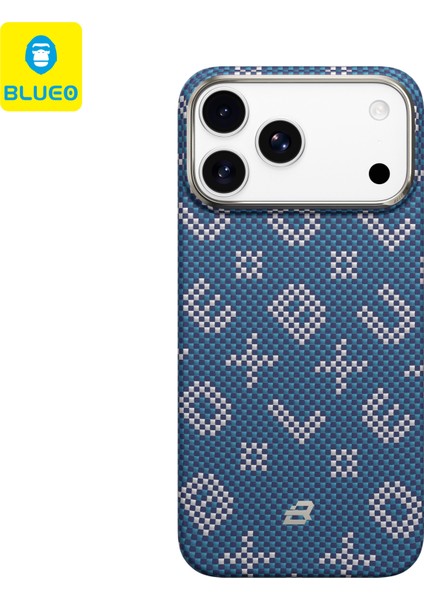 iPhone 17 Pro Max Uyumlu Magsafe Özellikli Suya Çizilmeye Dayanıklı Gilded Fiber Kılıf fiyatları