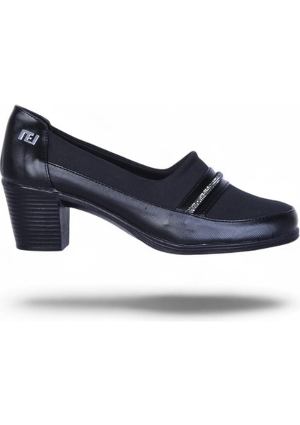 Vollex 1029 Siyah 7cm Kadın Topuklu Ayakkabı fiyatları