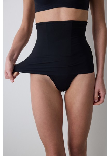 Siyah Premium Bel Korsesi