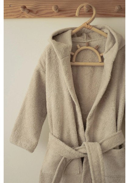 Özel Buldan Dokuması %100 Saf Pamuk Çocuk Bornozu modelleri