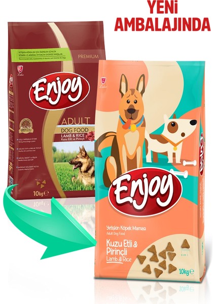 Köpek Maması Kuzu ve Pirinç İçerikli Yetişkinler İçin 10 Kg Sağlıklı Beslenme fiyatları